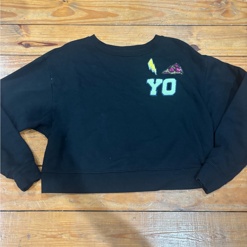 (344) +’YO’ MOSSIMO CREWNECK